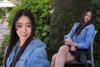 '48새' 김사랑, 국세 체납 해결 후 밝은 근황…미니스커트 입은 청순 섹시
